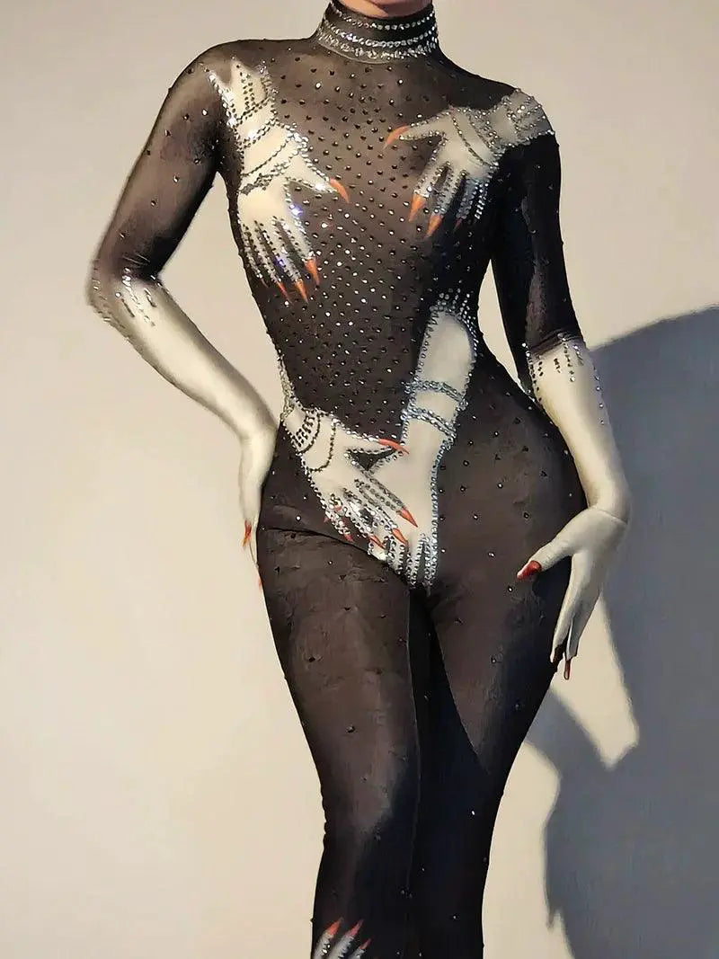 Fashion Star Bodysuit For Cosplay Seductive Look Deluxe