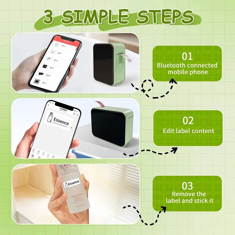Fast Bluetooth Label Printer For Home