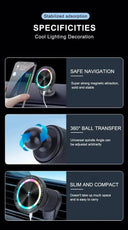 Fast Charge Car Charger for iPhone 15