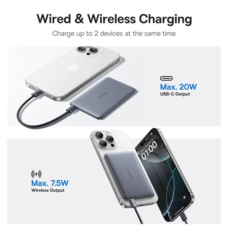 Fast Charge Power Bank for iPhone 17