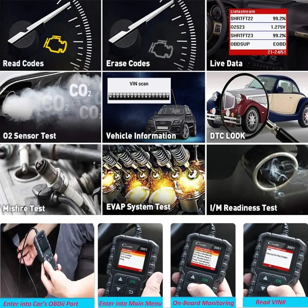 Fast Engine Fault Readout for Mechanics