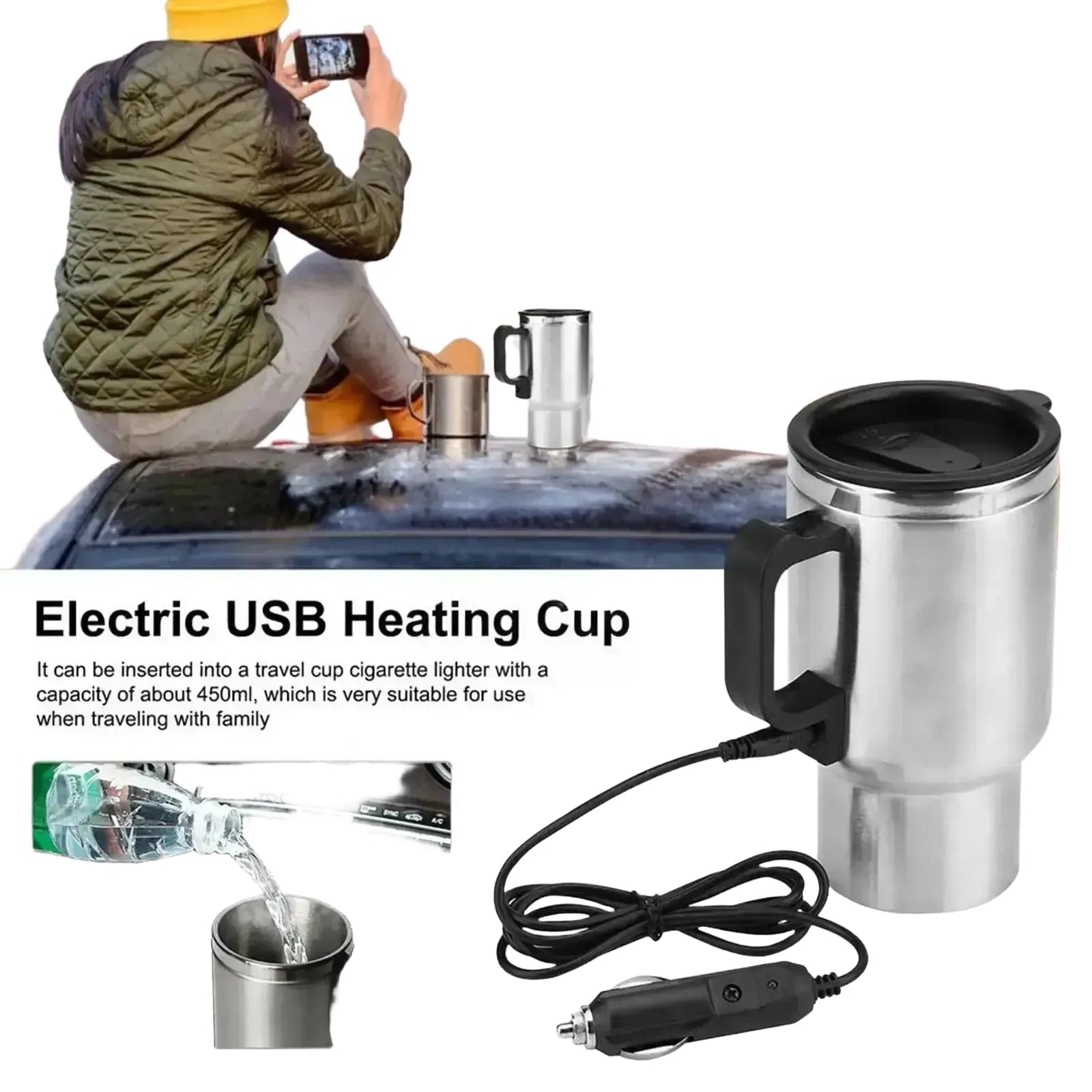 Fast Hot Water Car Kettle For Travelers