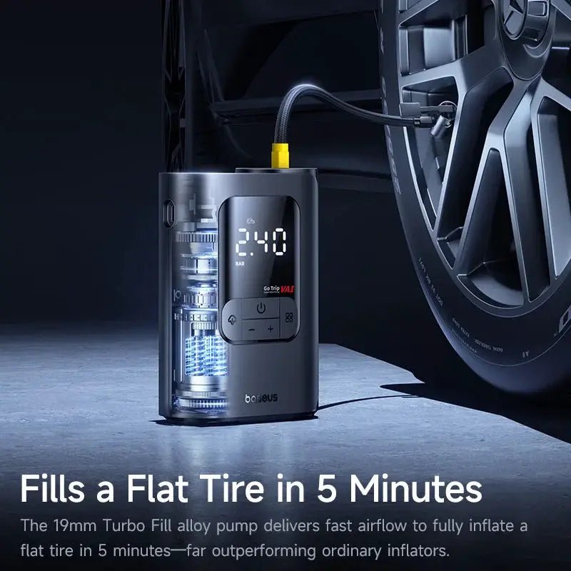 Fast Inflation Wireless Car Air Pump