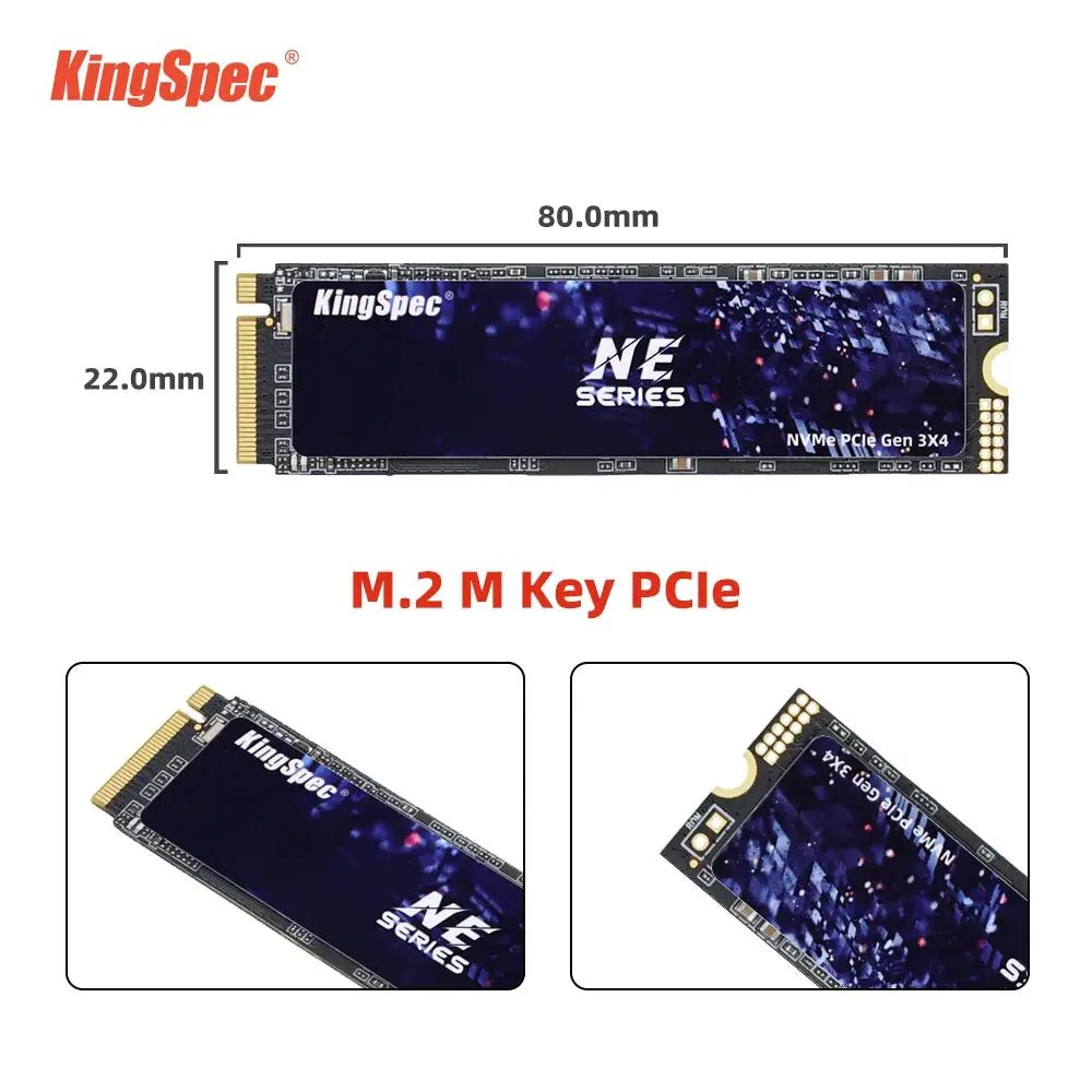 Fast M2 NVMe SSD 1TB For Desktops PCs
