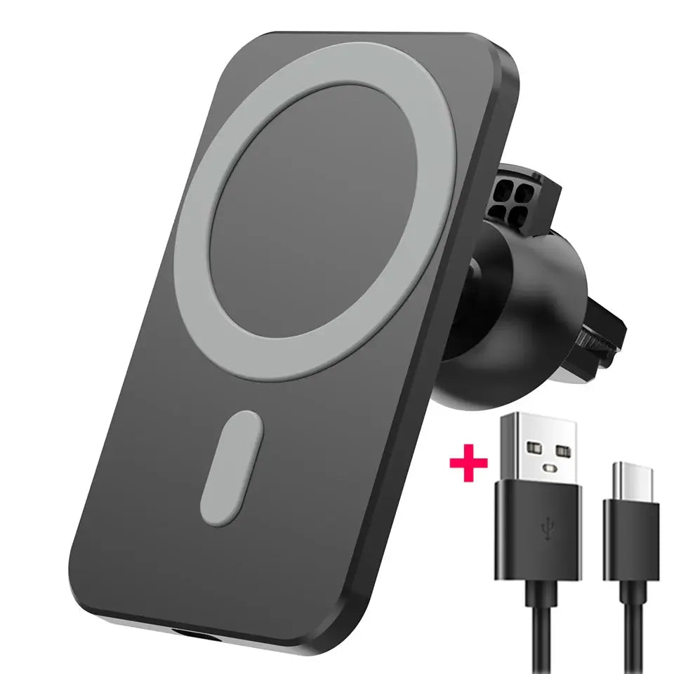Fast Magnetic Car Charger for On-The-Go