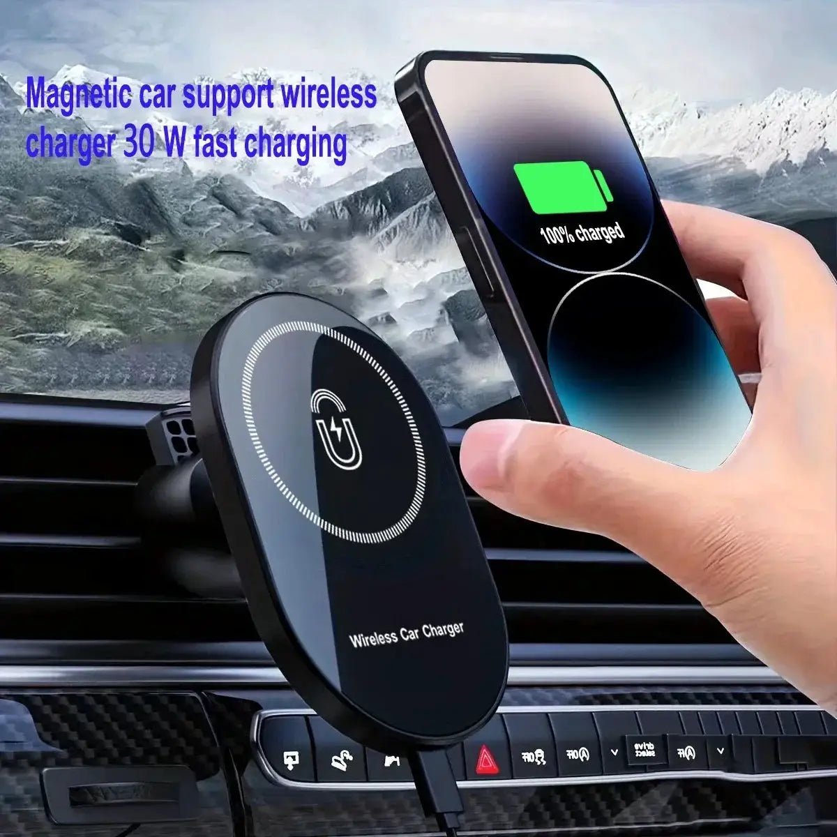 Fast MagSafe Car Charger For iPhone