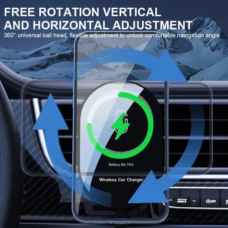 Fast MagSafe Car Charger For iPhone