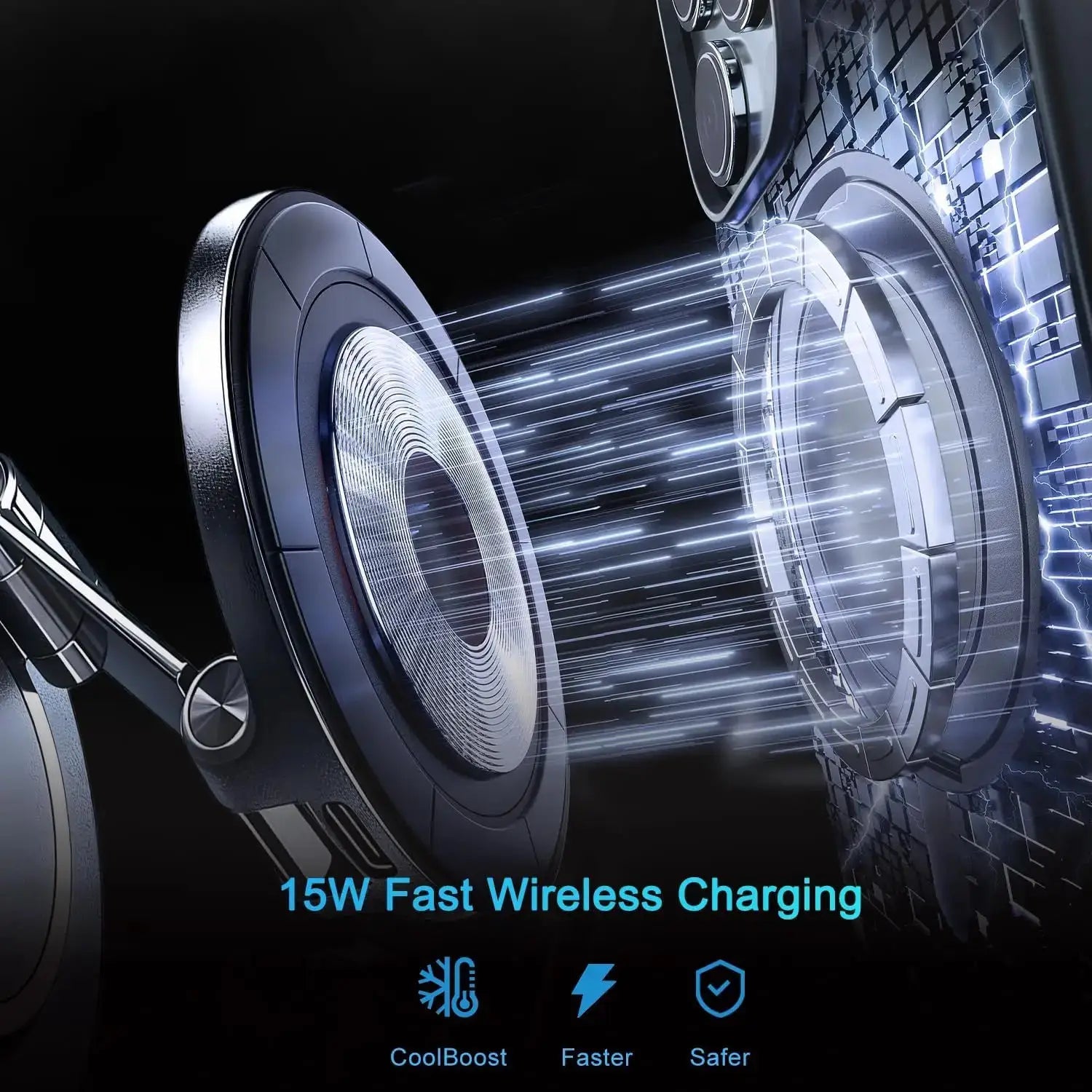 Fast MagSafe Car Charger for Pro Max
