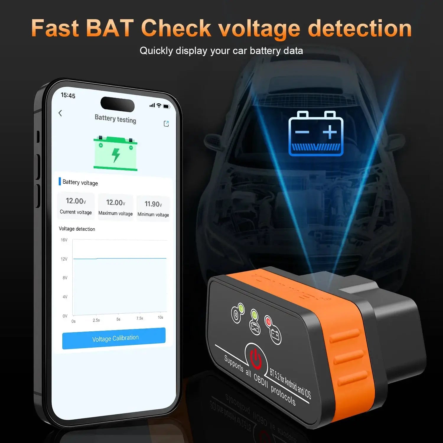 Fast OBD2 Scanner for Android and iOS