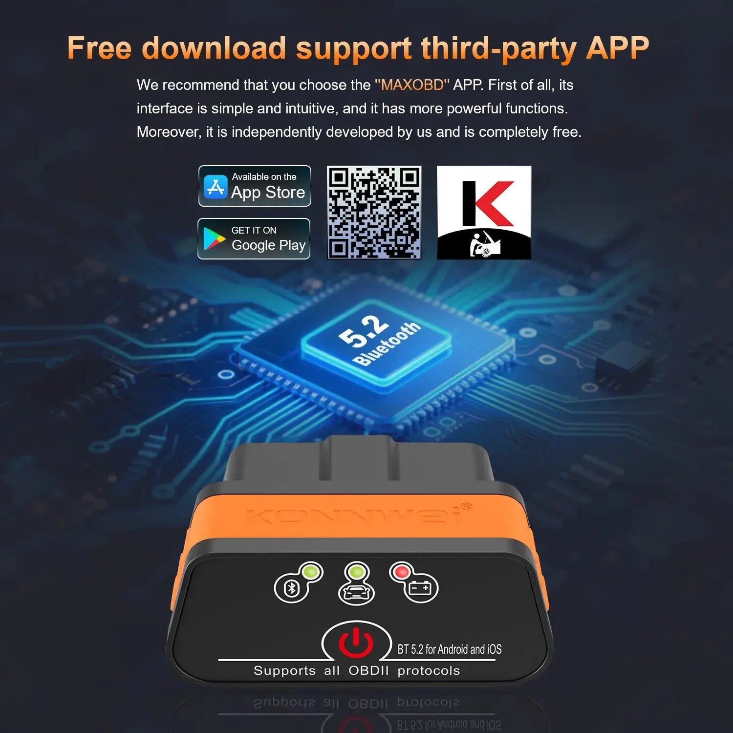 Fast OBD2 Scanner for Android and iOS