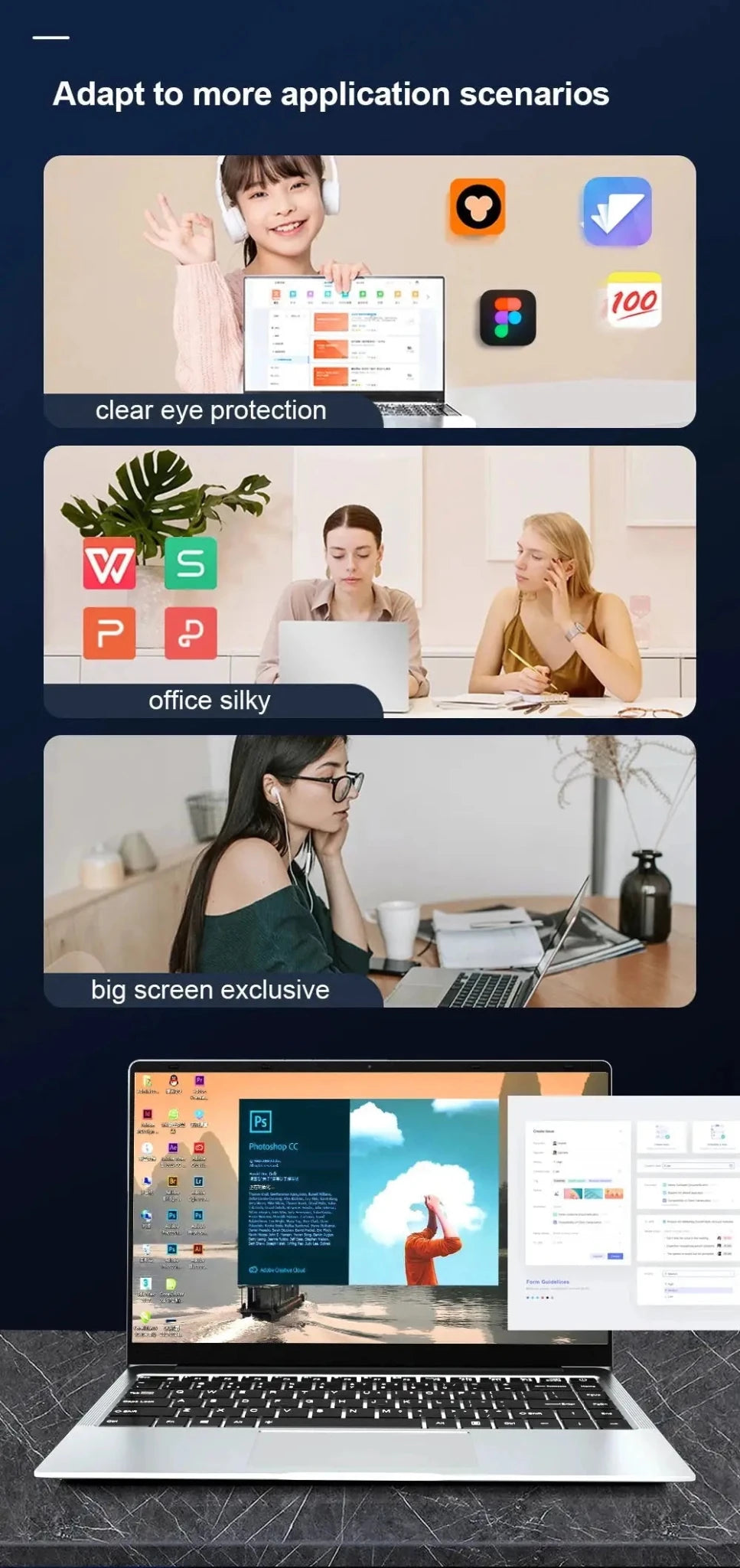 Fast Storage Laptop for Student Learning — product view 12
