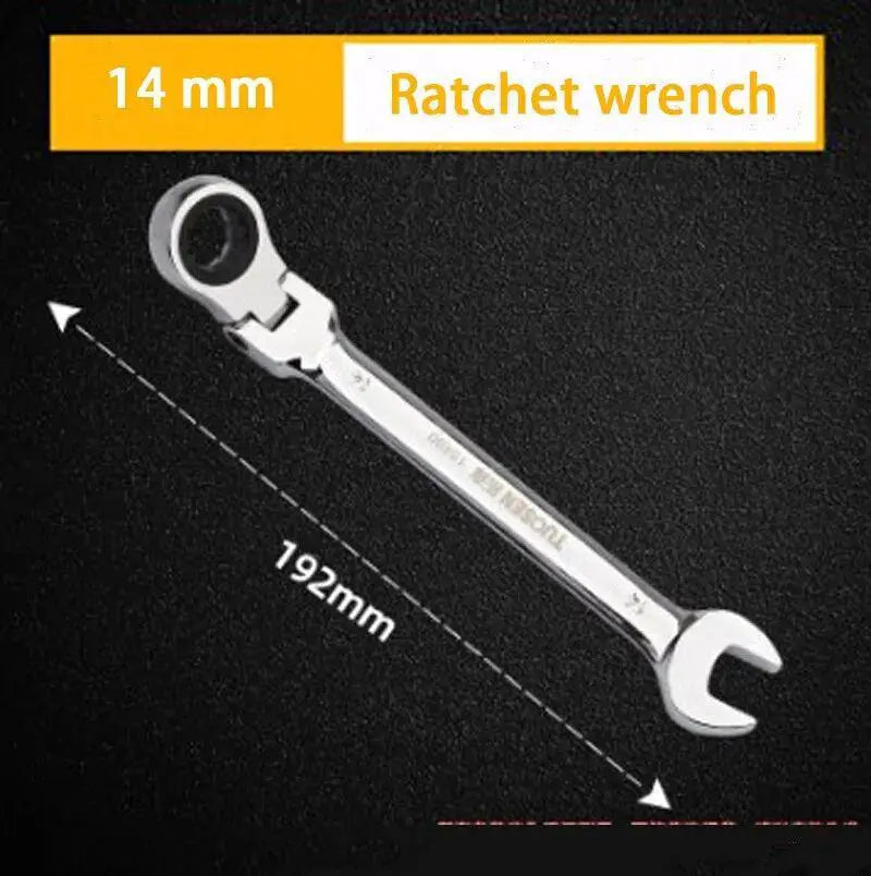 Fast Ratchet Wrench - Tooth Auto Fastening Set — product view 8