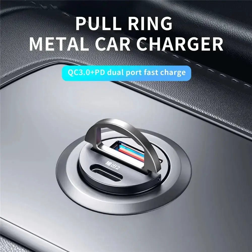 Fast USB-C Car Charger for On-The-Go
