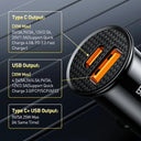 Fast USB-C Car Charger for On-The-Go