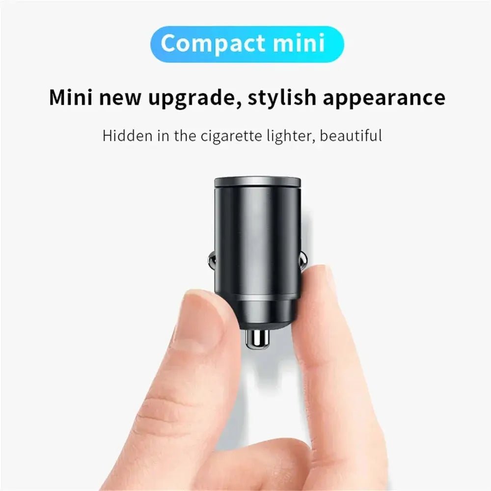 Fast USB-C Car Charger for On-The-Go