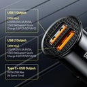 Fast USB-C Car Charger for On-The-Go