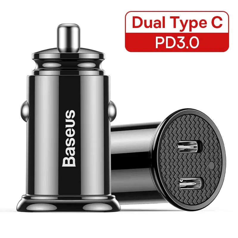 Fast USB-C Car Charger for On-The-Go