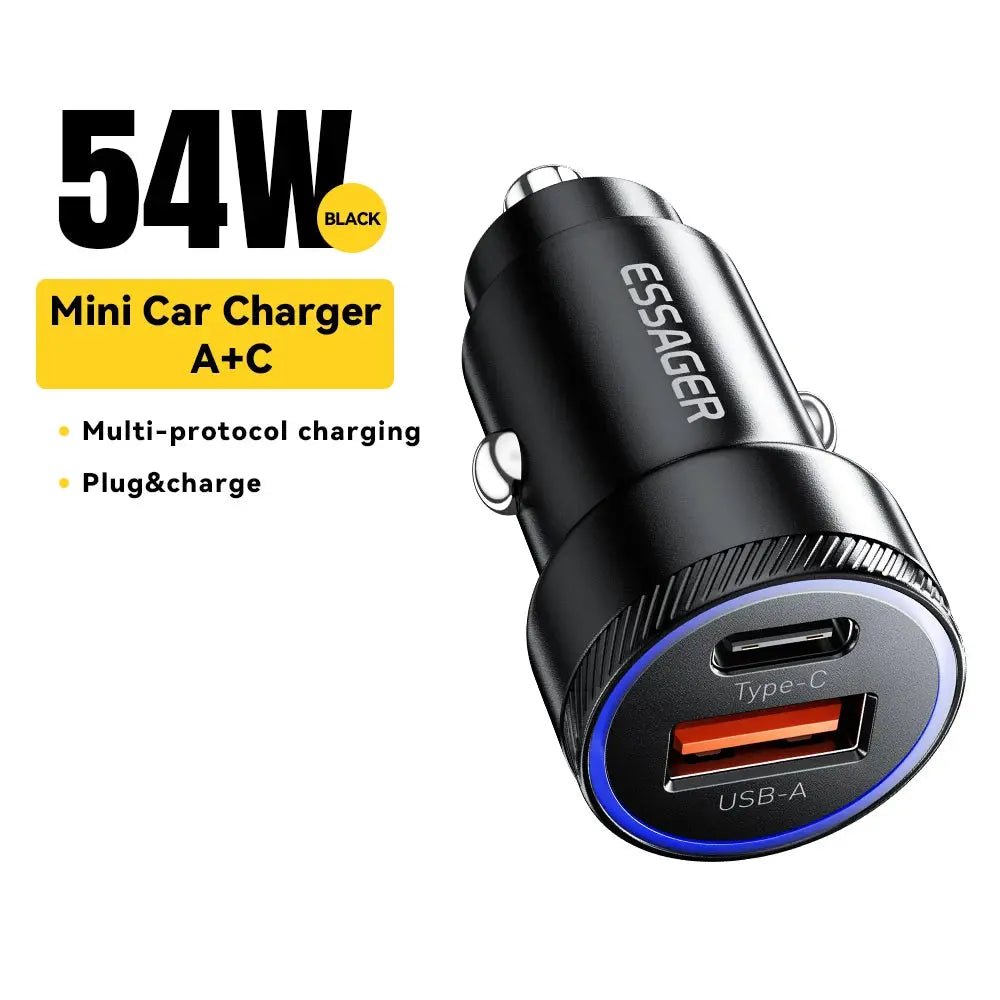 Fast USB Car Charger for In-Car Power