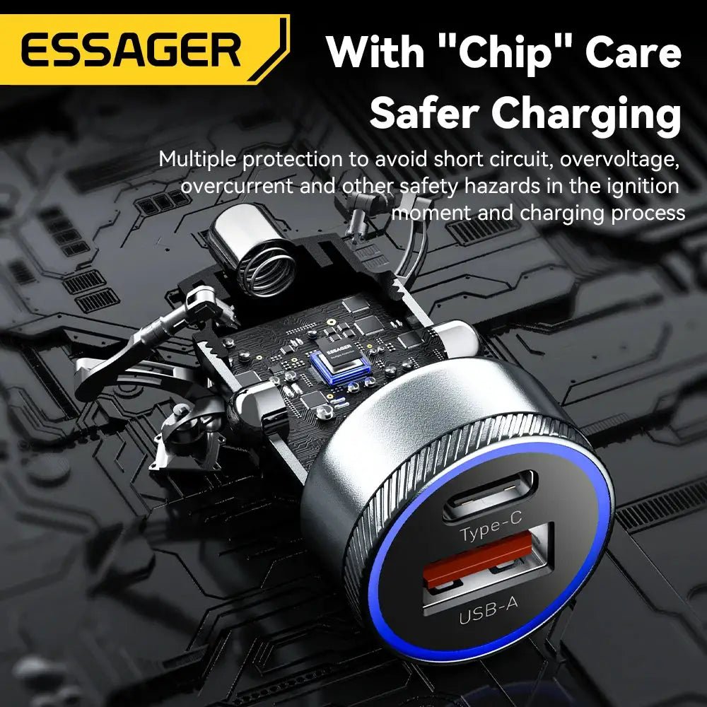 Fast USB Car Charger for In-Car Power