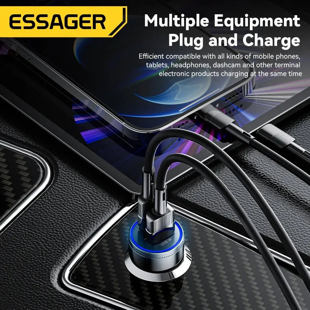 Fast USB Car Charger for In-Car Power