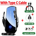 Fast Wireless Car Charger for Air Vent