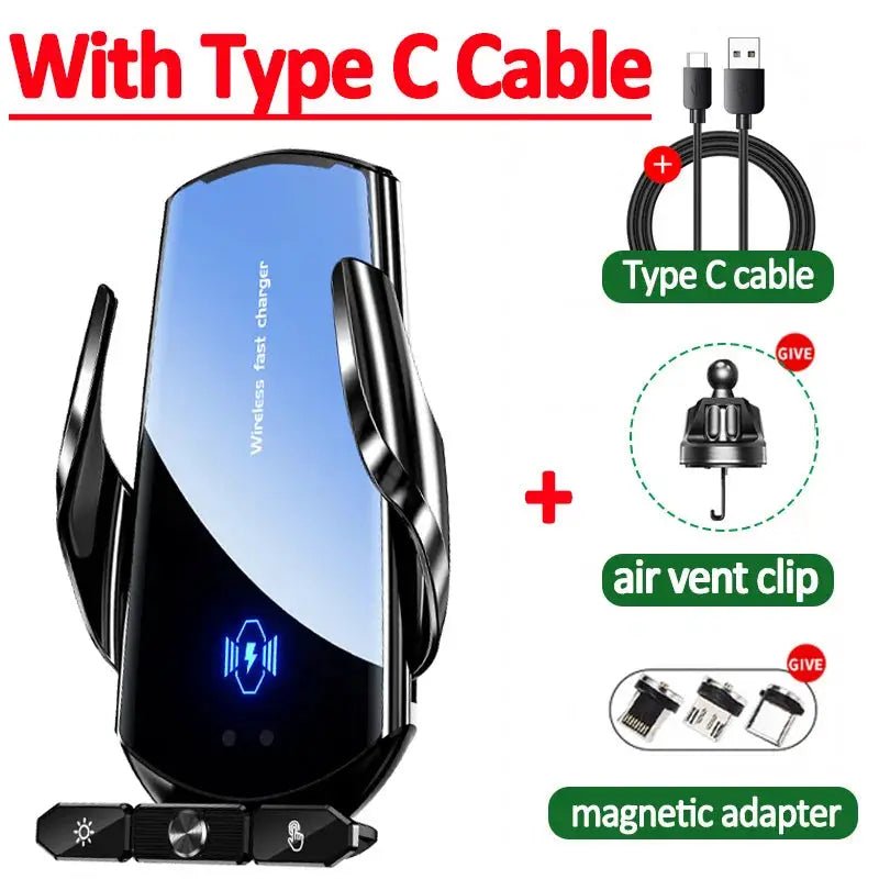 Fast Wireless Car Charger for Air Vent