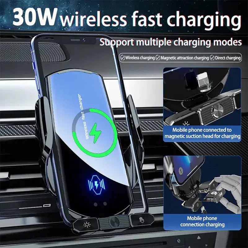 Fast Wireless Car Charger for Air Vent