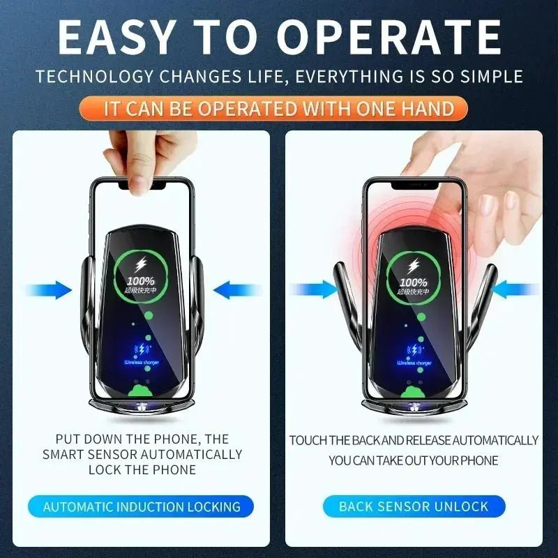 Fast Wireless Car Charger for Drivers