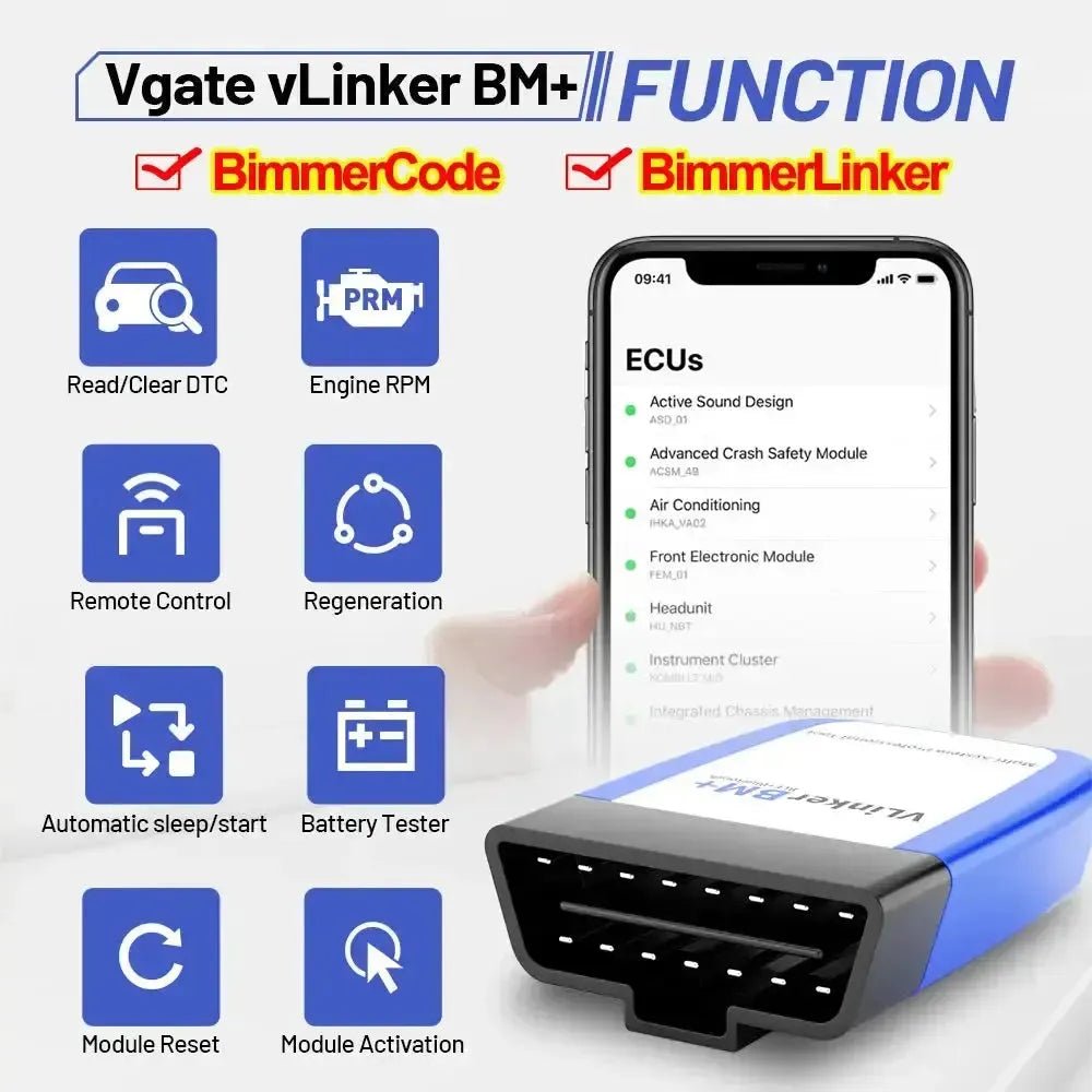 Faster BMW OBD2 Tool for Enthusiasts