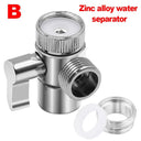 Faucet Splitter Diverter Valve Connector for Kitchen Shower
