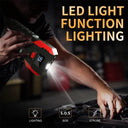 FCONEGY 2500A Emergency Car Jump Starter Power Bank Portable