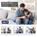 FEISDA 4K AI Smart Wireless Surveillance Camera Indoor Security