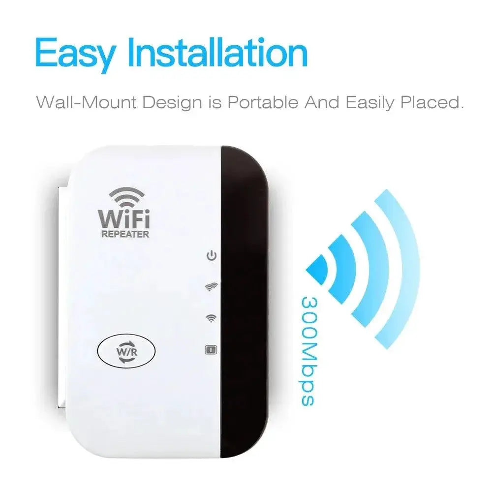 FENVI Wireless WiFi Repeater For Home Coverage 300 Mbps