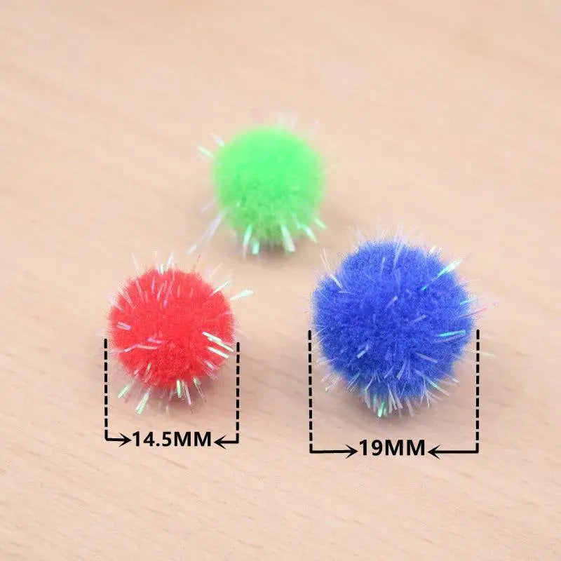 Festive DIY Hairball Ornaments For Kids Christmas Decor
