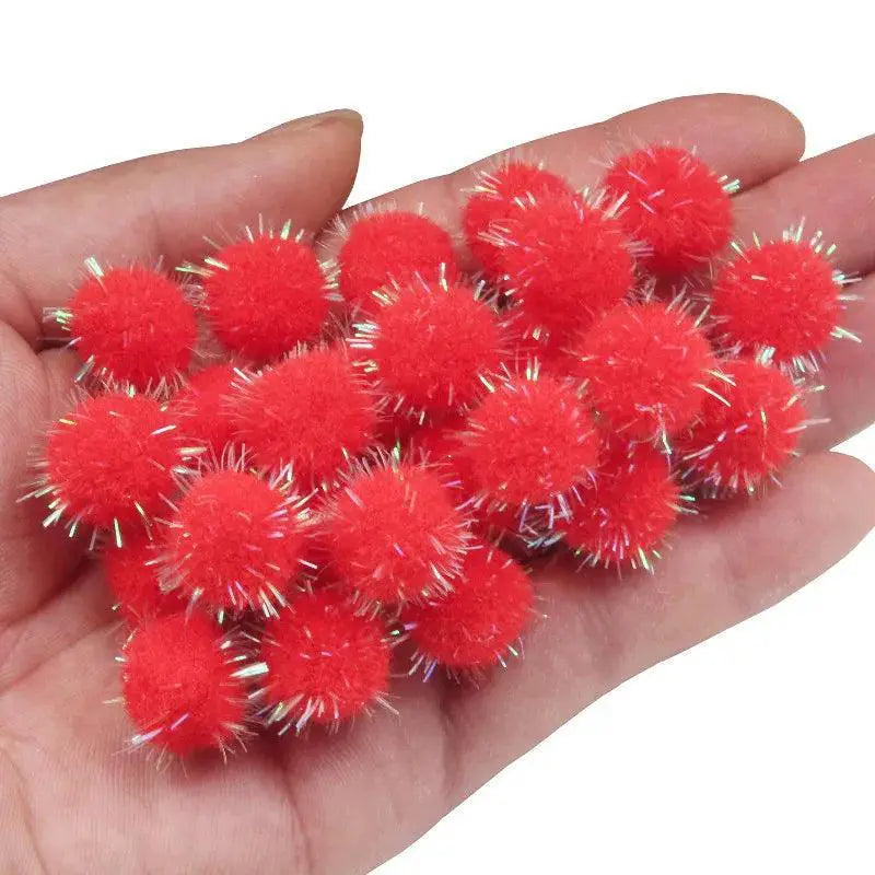 Festive DIY Hairball Ornaments For Kids Christmas Decor