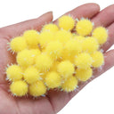 Festive DIY Craft Hairball Ornaments for Kids Durable Decor