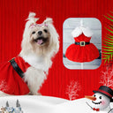 Festive Princess Dog Dress for Small Dogs Cozy Outfit
