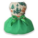 Festive Princess Dog Dress for Small Dogs Cozy Outfit