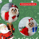 Festive Princess Dog Dress for Small Dogs Cozy Outfit
