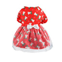 Festive Princess Dog Dress for Small Dogs Cozy Outfit