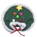 Festive Santa Costume for Pets with Cloak & Scarf