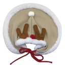 Festive Santa Costume for Pets with Cloak & Scarf