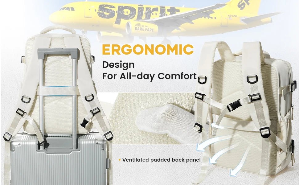 Fewchor Expandable Travel Cabin Backpack — product view 9