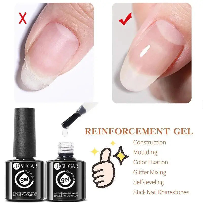 Fiber Repair Base Gel Strengthen Nails With Quick Cure