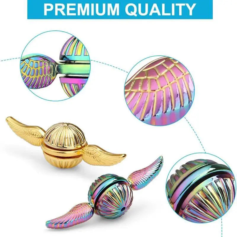 Fidget Spinner High Quality Anti Stress Metal Ball Toy
