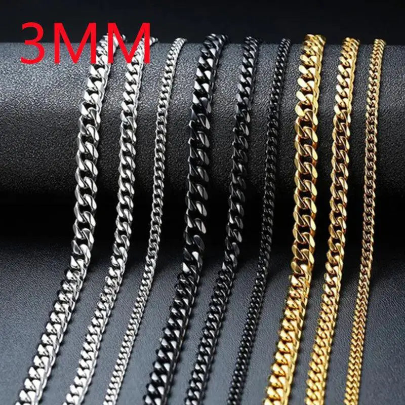 Durable Figaro Chain Jewelry for Men — product view 8