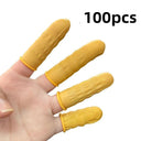 Fingertip Protector Gloves Waterproof Latex Finger Cots Safety