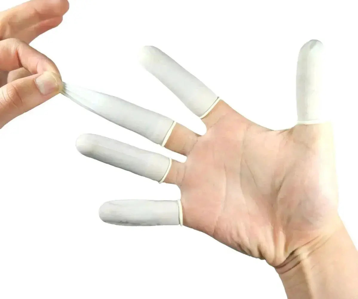 Fingertip Protector Gloves Waterproof Latex Finger Cots