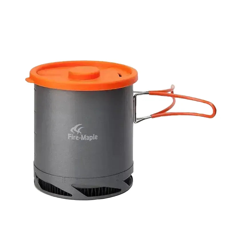 Foldable Camping Pot for Outdoor Cooking — Gray