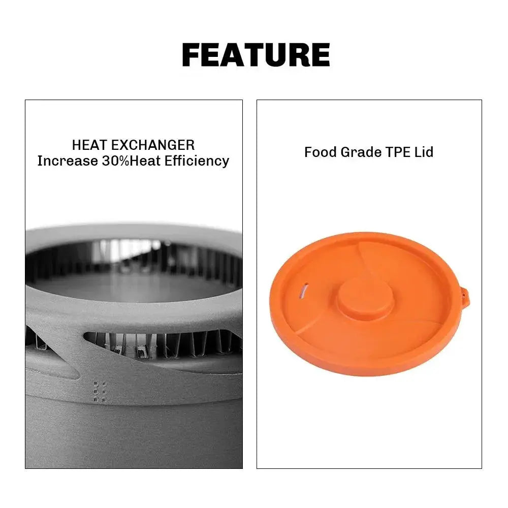 Fire Maple FMC XK6 1L Foldable Heat Exchanger Pot Outdoor
